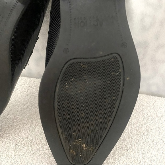 Kenneth Cole Reaction Men's Paxon Slip-Ons Black Size 9W Design 211962 EUC - Picture 7 of 7